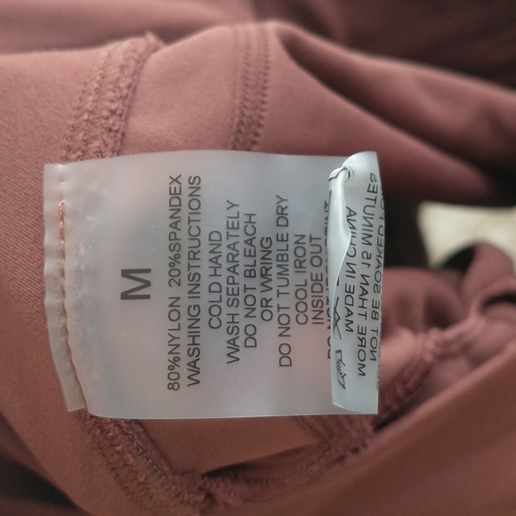 TomTiger High Waisted Shorts Size M in Coffee - Picture 6 of 6